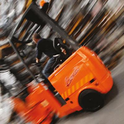 Bendi B320 Articulated Forklift Truck